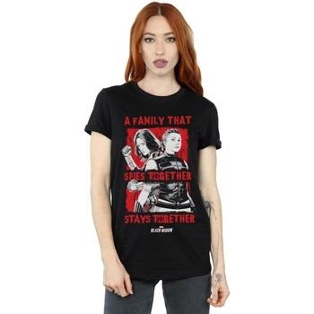 T-shirt Marvel Black Widow Movie Spies Together