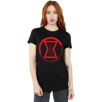 T-shirt Marvel Black Widow Movie Athletic Logo