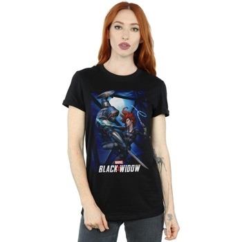T-shirt Marvel Black Widow Movie Bridge Battle