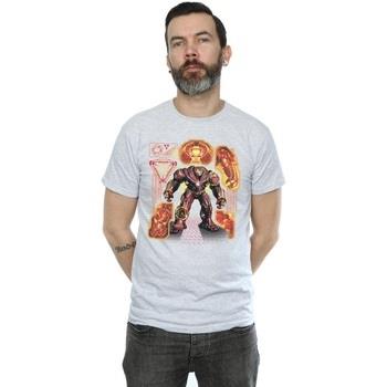 T-shirt Marvel Avengers Infinity War Hulkbuster Blueprint