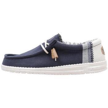 Chaussures bateau HEY DUDE WALLY LINEN NATURAL