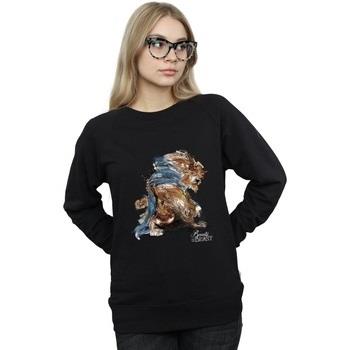 Sweat-shirt Disney Beauty And The Beast Beast Sketch