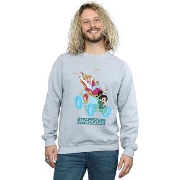 Sweat-shirt Disney Wreck It Ralph Cinderella And Vanellope