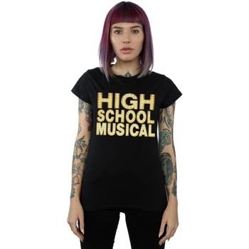 T-shirt Disney High School Musical The Musical Lights Logo