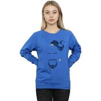 Sweat-shirt Disney Aladdin Movie Genie Blue Face