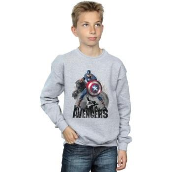 Sweat-shirt enfant Marvel Captain America Action Pose