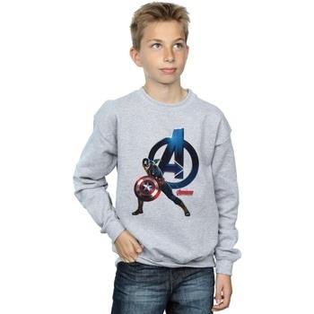 Sweat-shirt enfant Marvel Captain America Pose