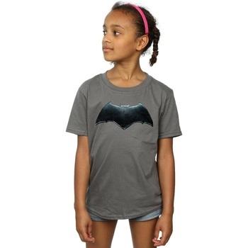 T-shirt enfant Dc Comics Justice League Movie Batman Emblem