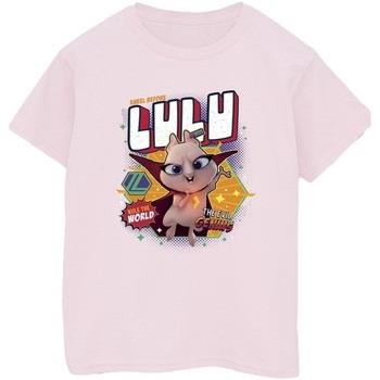 T-shirt Dc Comics DC League Of Super-Pets Lulu Evil Genius