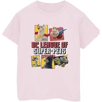 T-shirt Dc Comics DC League Of Super-Pets Profile