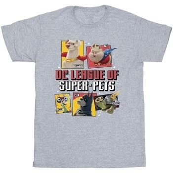 T-shirt Dc Comics DC League Of Super-Pets Profile