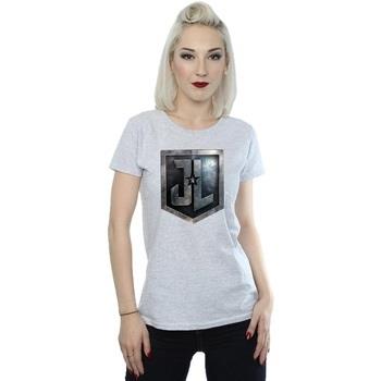 T-shirt Dc Comics Justice League Movie Shield