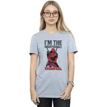 T-shirt Marvel Deadpool I'm The Insufferable