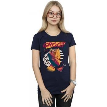 T-shirt Marvel Guardians Of The Galaxy Vol. 2 80s Groot