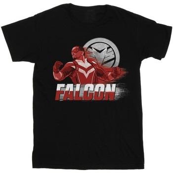 T-shirt Marvel The Falcon And The Winter Soldier Falcon Red Fury