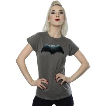 T-shirt Dc Comics Justice League Movie Batman Emblem