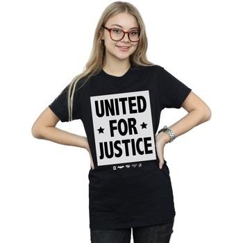 T-shirt Dc Comics Justice League United For Justice