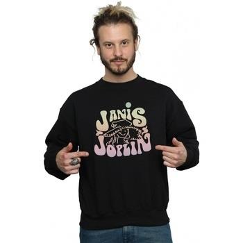 Sweat-shirt Janis Joplin Pastel Logo