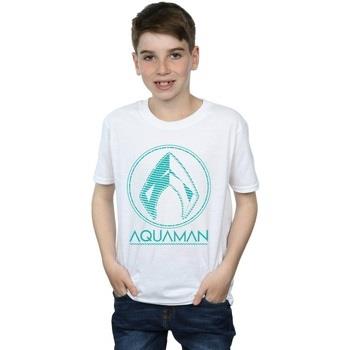 T-shirt enfant Dc Comics Aquaman Aqua Logo