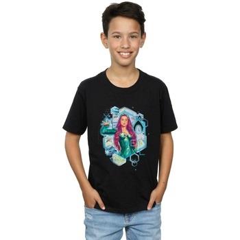T-shirt enfant Dc Comics Aquaman Mera Geometric