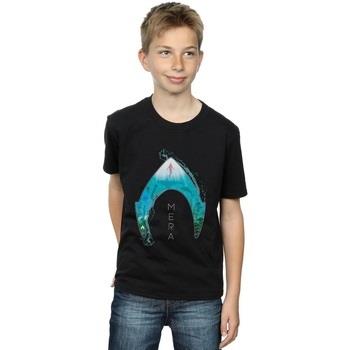 T-shirt enfant Dc Comics Aquaman Mera Ocean Logo