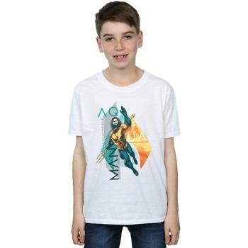 T-shirt enfant Dc Comics Aquaman Tropical Icon