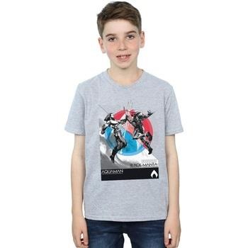 T-shirt enfant Dc Comics Aquaman Vs Black Manta