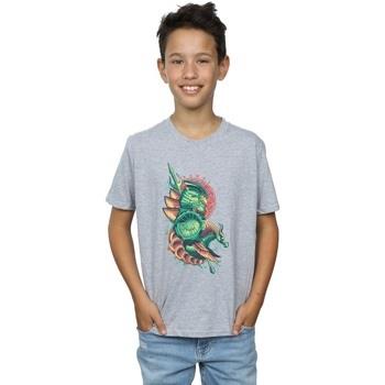 T-shirt enfant Dc Comics Aquaman Xebel Crest