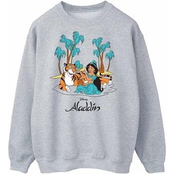 Sweat-shirt Disney Aladdin Jasmine Abu Rajah Beach