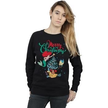 Sweat-shirt Disney Princess Ariel Merry Christmas