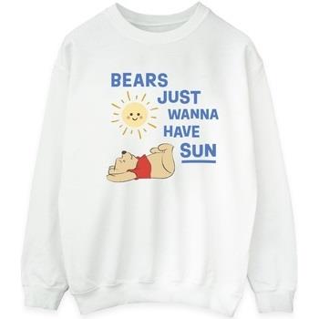 Sweat-shirt Disney Winnie The Pooh Bears Just Wanna Have Sun