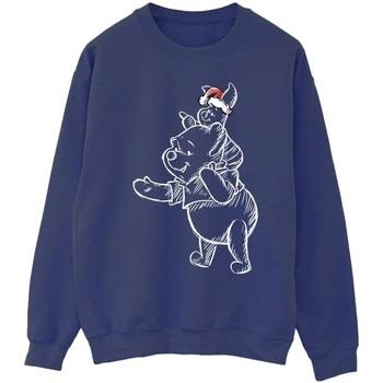 Sweat-shirt Disney Winnie The Pooh Piglet Christmas