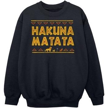 Sweat-shirt enfant Disney The Lion King Hakuna Matata