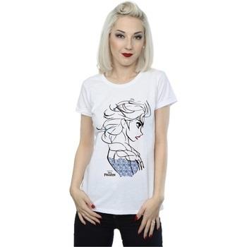 T-shirt Disney Frozen Elsa Sketch