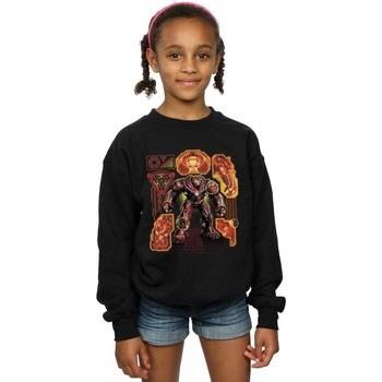 Sweat-shirt enfant Marvel Avengers Infinity War Hulkbuster Blueprint