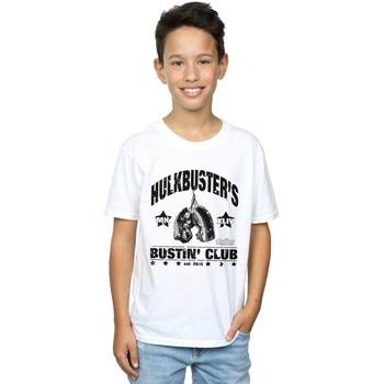 T-shirt enfant Marvel Iron Man Hulkbuster's Bustin' Club