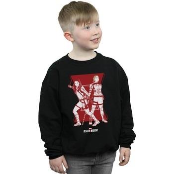 Sweat-shirt enfant Marvel Black Widow Movie Sisters Silhouette