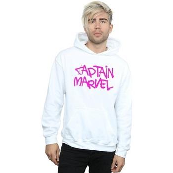 Sweat-shirt Marvel Captain Spray Text