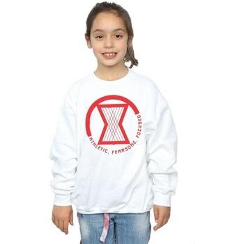 Sweat-shirt enfant Marvel Black Widow Movie Athletic Logo