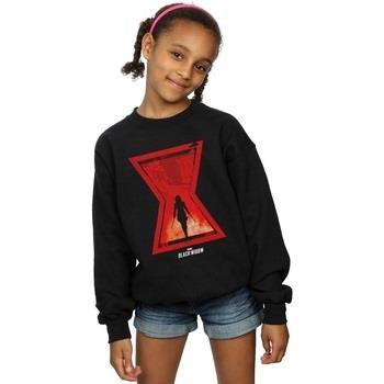 Sweat-shirt enfant Marvel Black Widow Movie Icon Silhouette