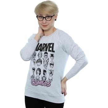 Sweat-shirt Marvel Comics Mono Multi Heads