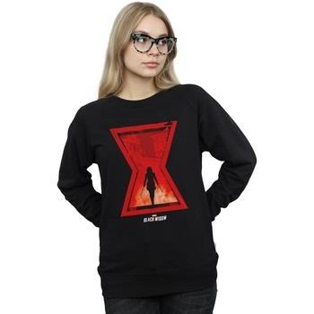 Sweat-shirt Marvel Black Widow Movie Icon Silhouette