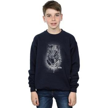 Sweat-shirt enfant Marvel Black Panther Spray Headshot