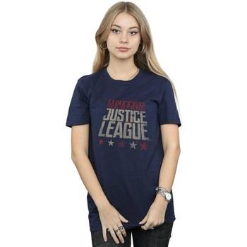 T-shirt Dc Comics Justice League Movie United We Stand