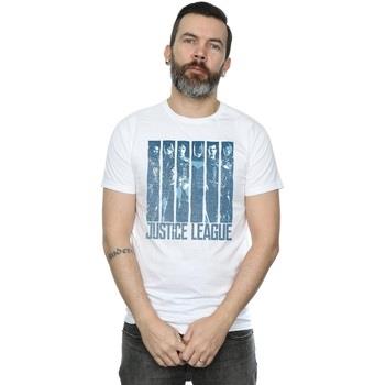 T-shirt Dc Comics Justice League Movie Double Indigo