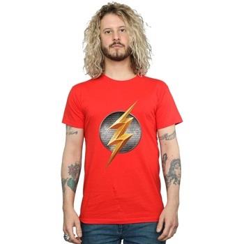 T-shirt Dc Comics Justice League Movie Flash Emblem