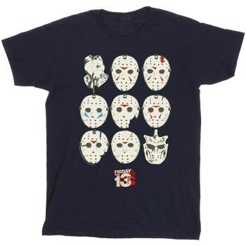 T-shirt Friday The 13Th Jason Masks