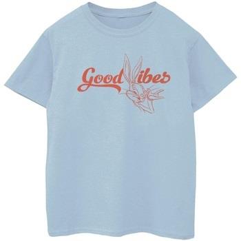 T-shirt enfant Dessins Animés Bugs Bunny Good Vibes