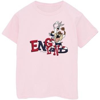 T-shirt enfant Dessins Animés Bugs Taz England