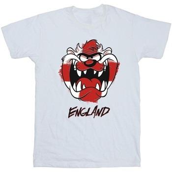 T-shirt enfant Dessins Animés Taz England Face